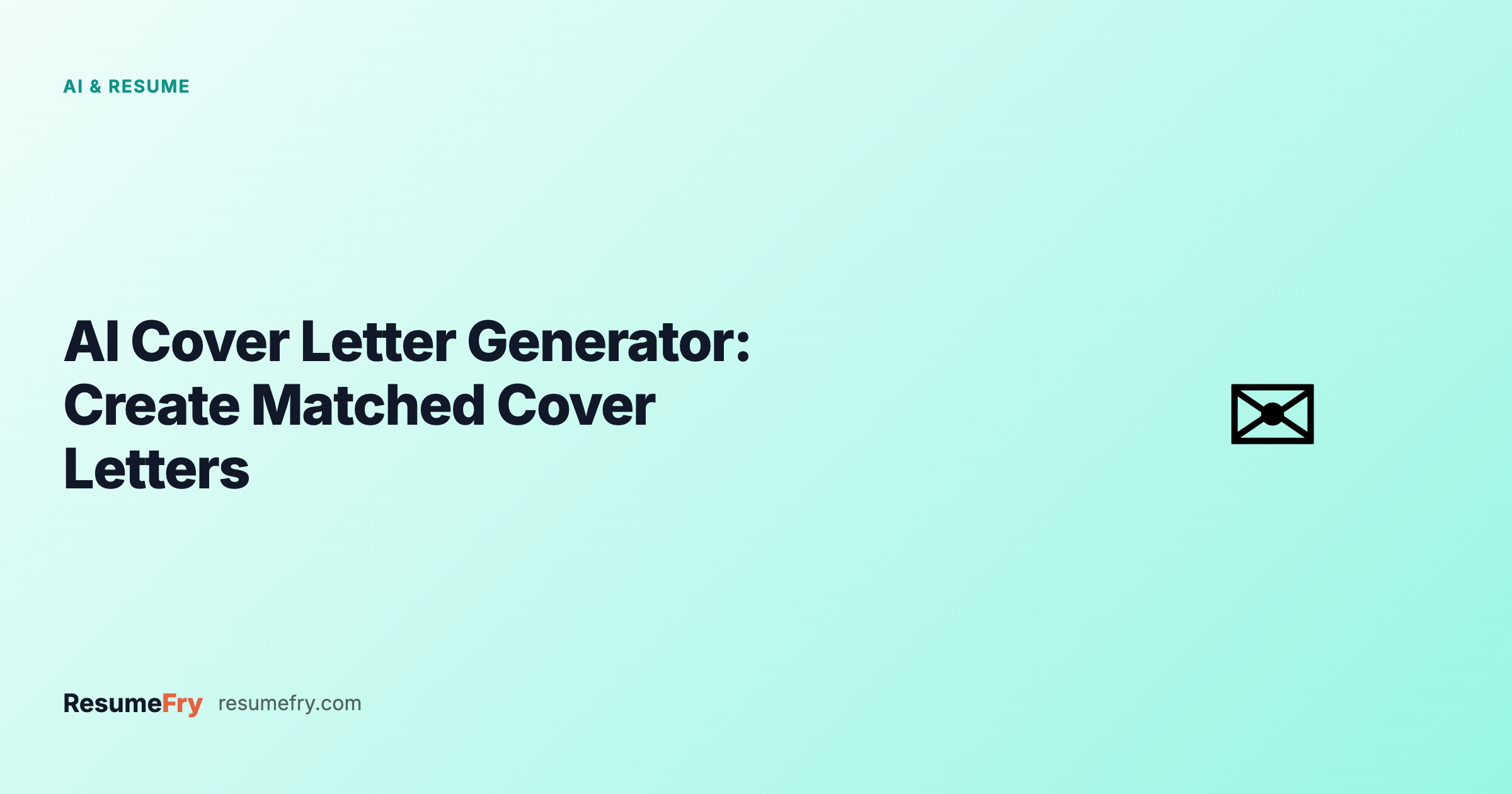 AI Cover Letter Generator Free